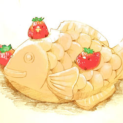 This is a pixiv picture whose title is たい焼きパーティー.