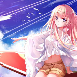 This is a pixiv picture whose title is 飞翔吧 战机少女.