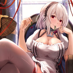 This is a pixiv picture whose title is シリアス.