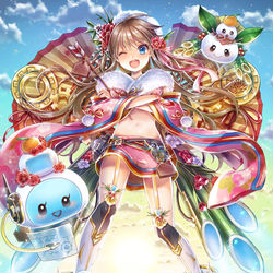 This is a pixiv picture whose title is 神魔×継承!ラグナブレイク.