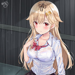 This is a pixiv picture whose title is びしょ濡れっぽい.