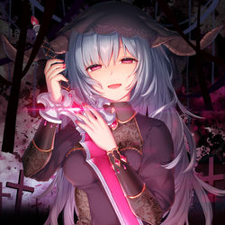 This is a pixiv picture whose title is chaotic depravedness.