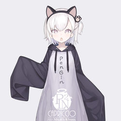 This is a pixiv picture whose title is ちこwithペンギンパーカー.