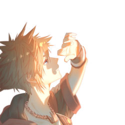 This is a pixiv picture whose title is ソラ･･･.