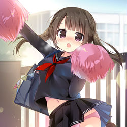 This is a pixiv picture whose title is ふれーふれー！！.
