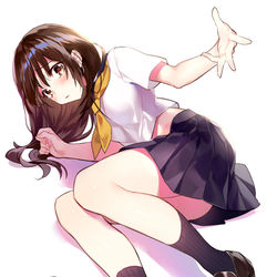 This is a pixiv picture whose title is セーラー服とめがね.