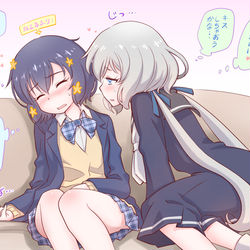 This is a pixiv picture whose title is 今日の純愛.