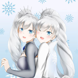 This is a pixiv picture whose title is RWBY Weiss.