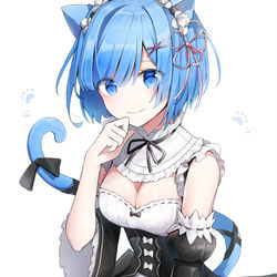 This is a pixiv picture whose title is レム♥.