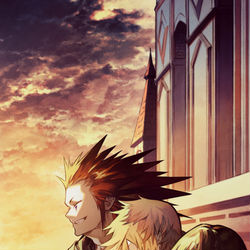 This is a pixiv picture whose title is いつもの場所で.