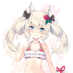 This is a pixiv picture whose title is ひねくれサマー.
