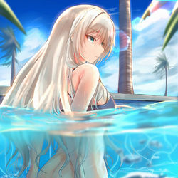 This is a pixiv picture whose title is AN94.