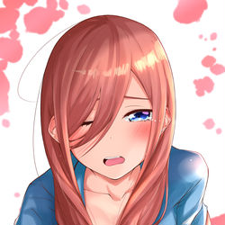 This is a pixiv picture whose title is パジャマ三玖.
