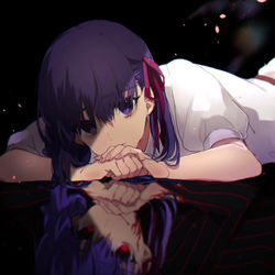 This is a pixiv picture whose title is 間桐桜.