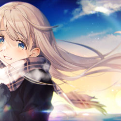 This is a pixiv picture whose title is ふゆのうみ.