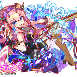 This is a pixiv picture whose title is 【クラッシュフィーバー】響惹劇闘の女王 巡音ルカ.