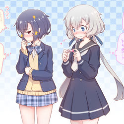 This is a pixiv picture whose title is 今日も純愛.