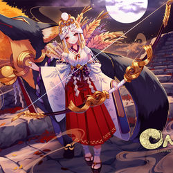 This is a pixiv picture whose title is Miketsu - Onmyoji.