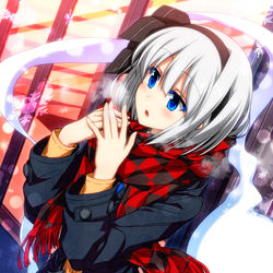 This is a pixiv picture whose title is 待ち合わせ.