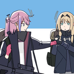 This is a pixiv picture whose title is ㅇ ㅁ ㅇ !?.