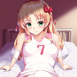 This is a pixiv picture whose title is 白バレー部３.