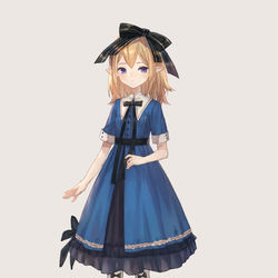 This is a pixiv picture whose title is エルフお嬢様.