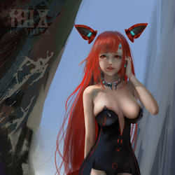 This is a pixiv picture whose title is 阿瑞雅.