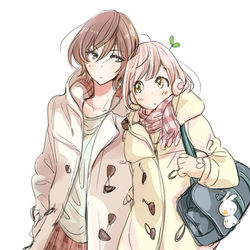 This is a pixiv picture whose title is ダッフルコートちゃん.