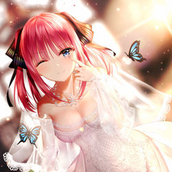 This is a pixiv picture whose title is 🦋.