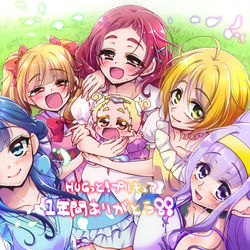 This is a pixiv picture whose title is はぐプリ一年間ありがとう！.