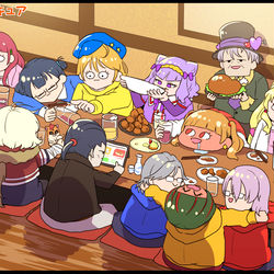 This is a pixiv picture whose title is みんなお疲れ様でした.