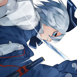 This is a pixiv picture whose title is 魂魄妖夢.