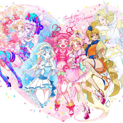 This is a pixiv picture whose title is 輝く未来を抱きしめて！.