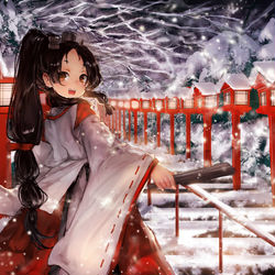 This is a pixiv picture whose title is 日進.