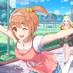 This is a pixiv picture whose title is 前田花奈.