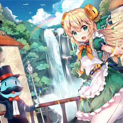This is a pixiv picture whose title is QooApp Elly&Lily.