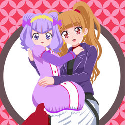 This is a pixiv picture whose title is ツインラブ.