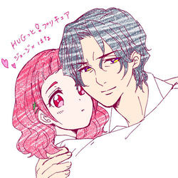 This is a pixiv picture whose title is ジョジはな.