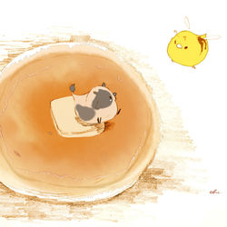 This is a pixiv picture whose title is はちみつバターホットケーキ.