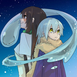 This is a pixiv picture whose title is 転スラ.