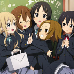 This is a pixiv picture whose title is 秋山澪ちゃん誕生日おめ.