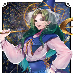 This is a pixiv picture whose title is 魅魔様.