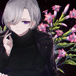 This is a pixiv picture whose title is cigarette.