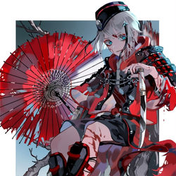 This is a pixiv picture whose title is 日向正宗.