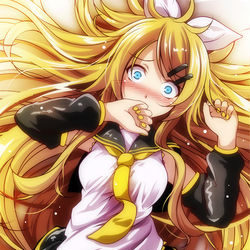 This is a pixiv picture whose title is 【鏡音リン】 大人リンちゃん.