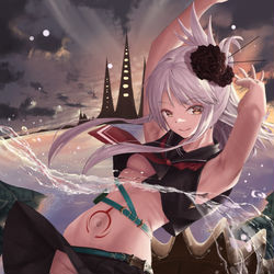 This is a pixiv picture whose title is クロのバラ2.