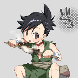 This is a pixiv picture whose title is どろろ.