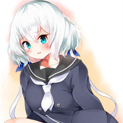 This is a pixiv picture whose title is 純子ちゃん特殊メイク中.