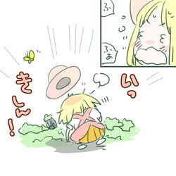This is a pixiv picture whose title is 花粉.