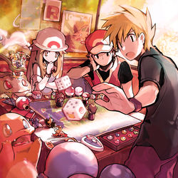 This is a pixiv picture whose title is FRLG.